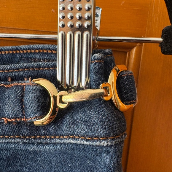 Express Dark Blue Ankle & Cropped Jeans - Picture 4 of 7